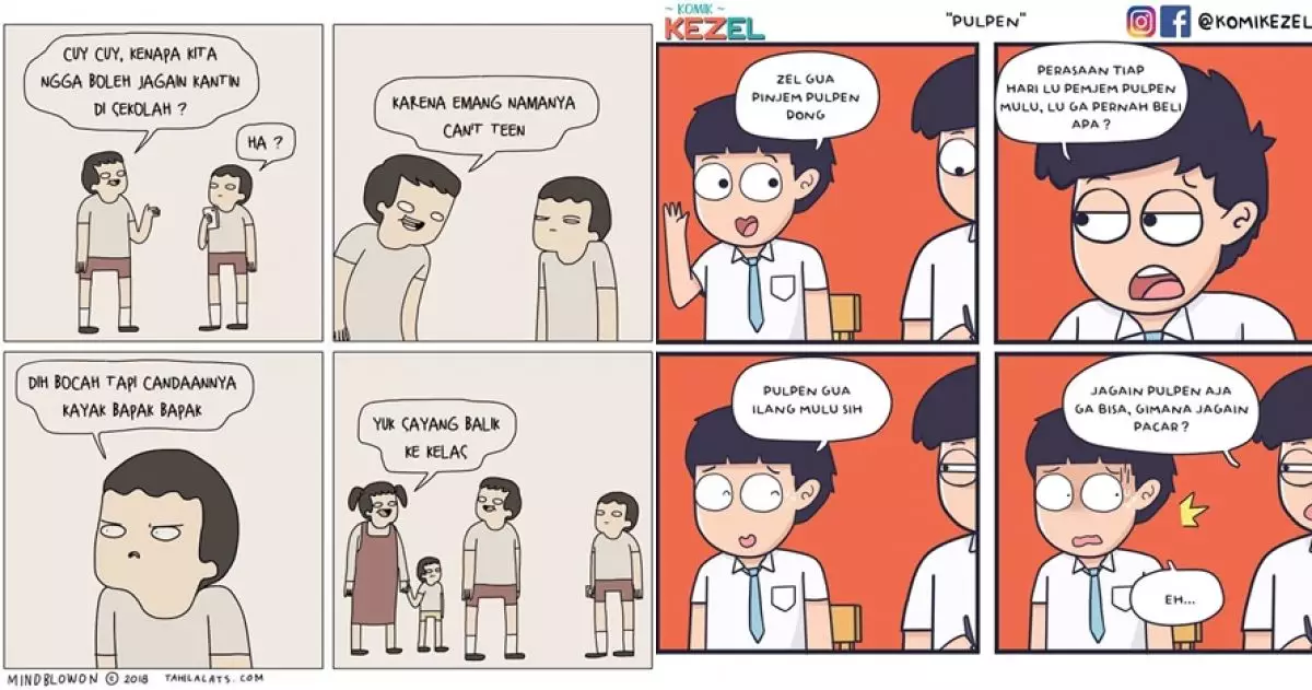 Komik Strip Harian: Hiburan Visual Ringan Setiap Hari - Study Inca