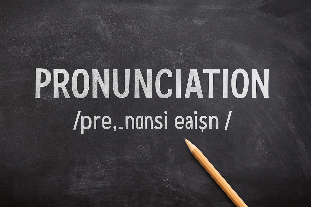 Pronunciation Bahasa Inggris
