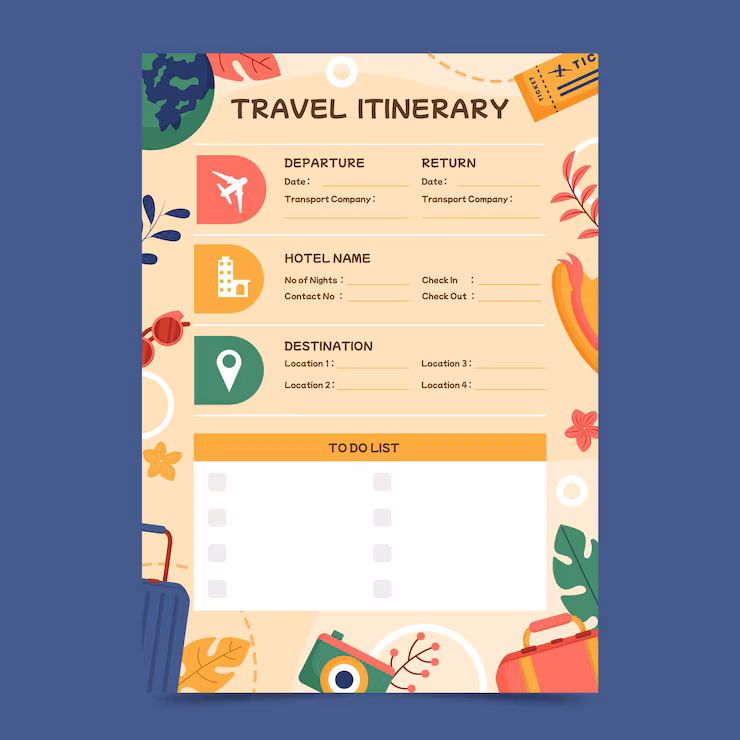 Itinerary Travel