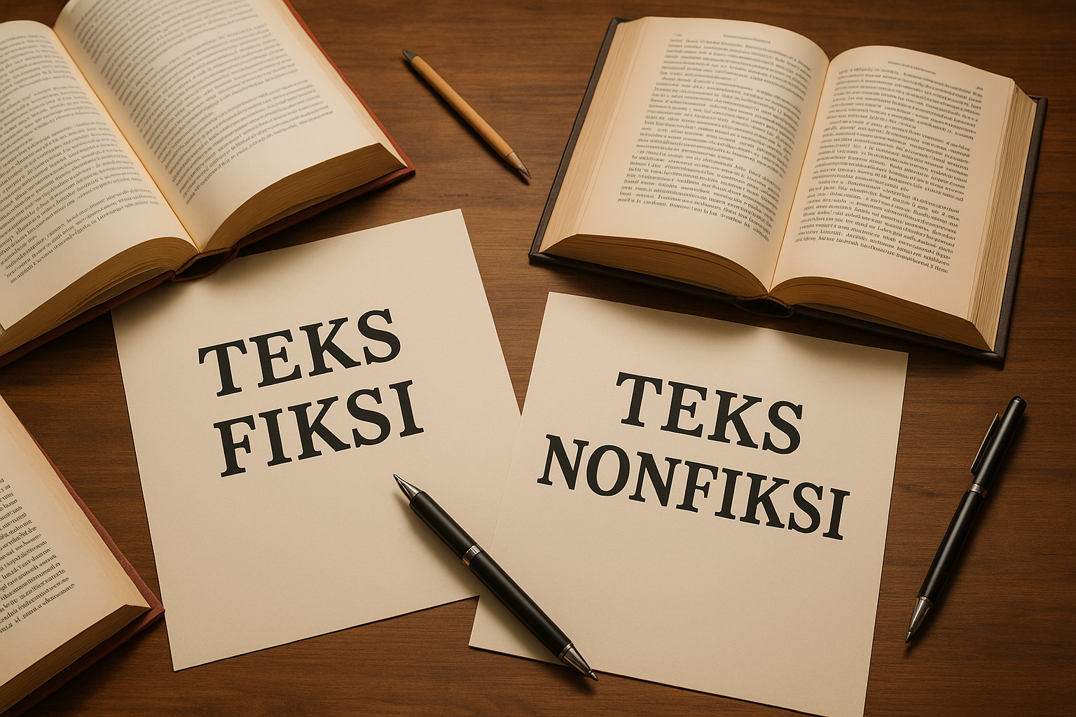 Teks Fiksi dan Nonfiksi