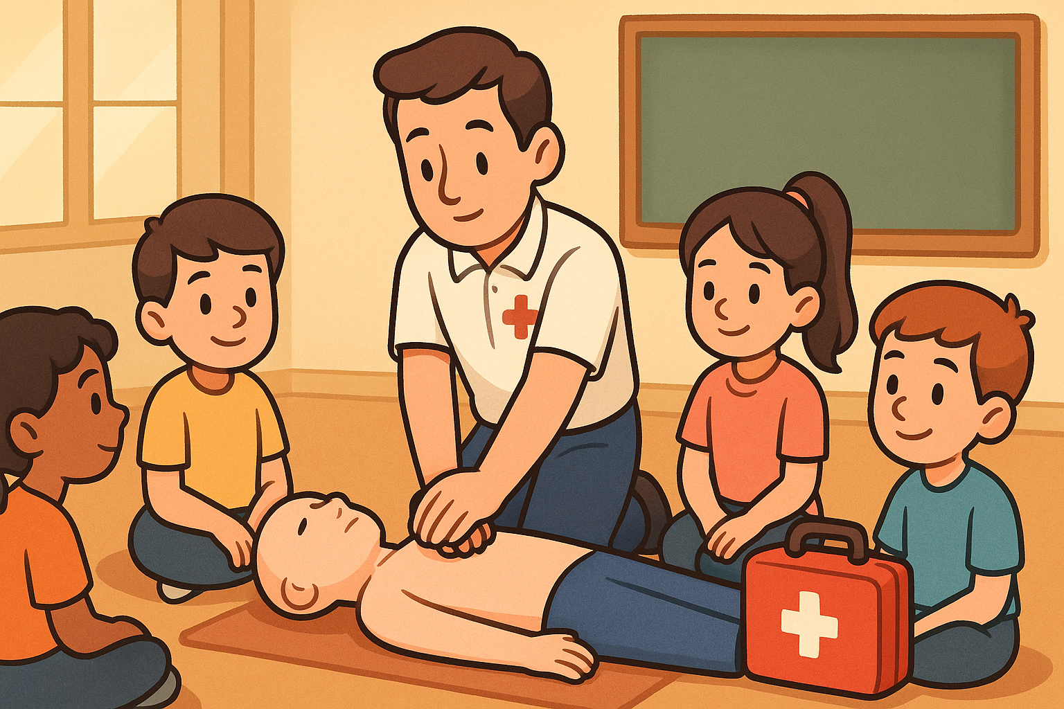 Pelatihan P3K di Sekolah