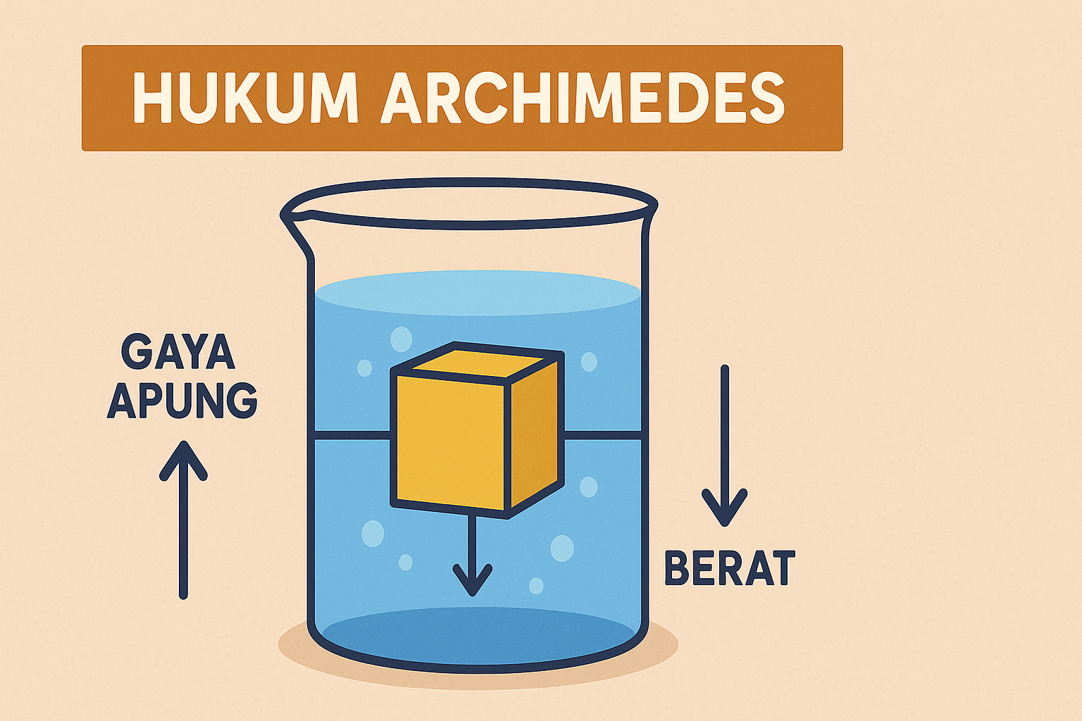 Hukum Archimedes Dasar: Prinsip Gaya Apung Dijelaskan