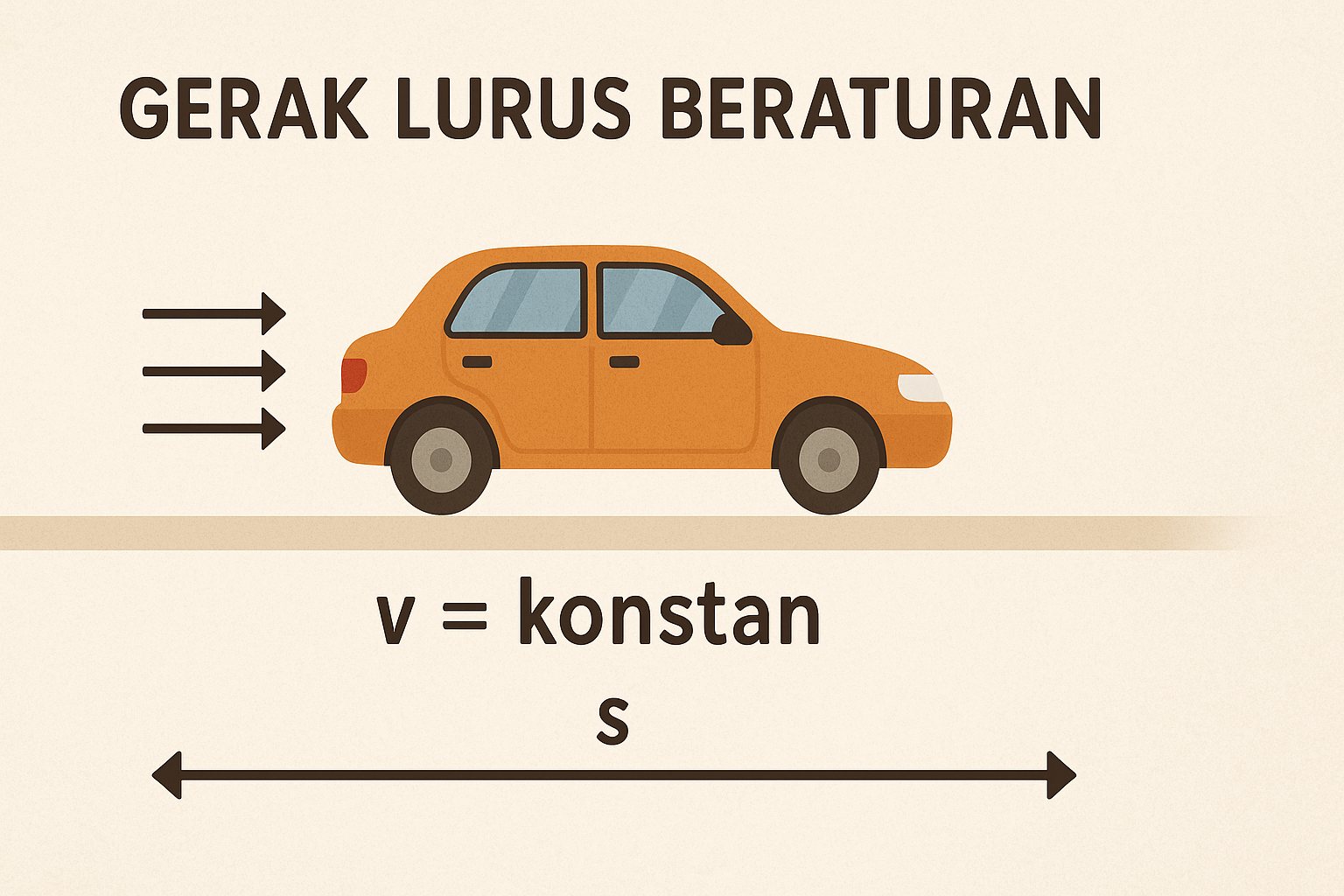 Gerak Lurus Beraturan