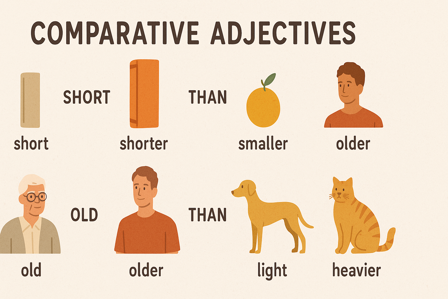 Comparative Adjectives