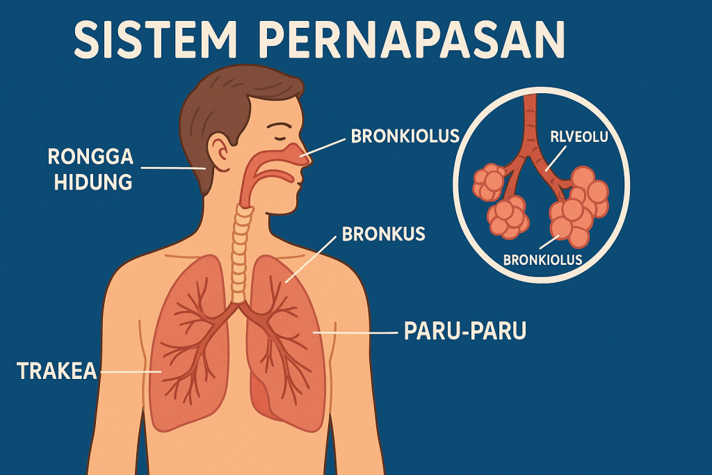 Sistem Pernapasan Manusia: Fungsi Utama dan Cara Kerjanya