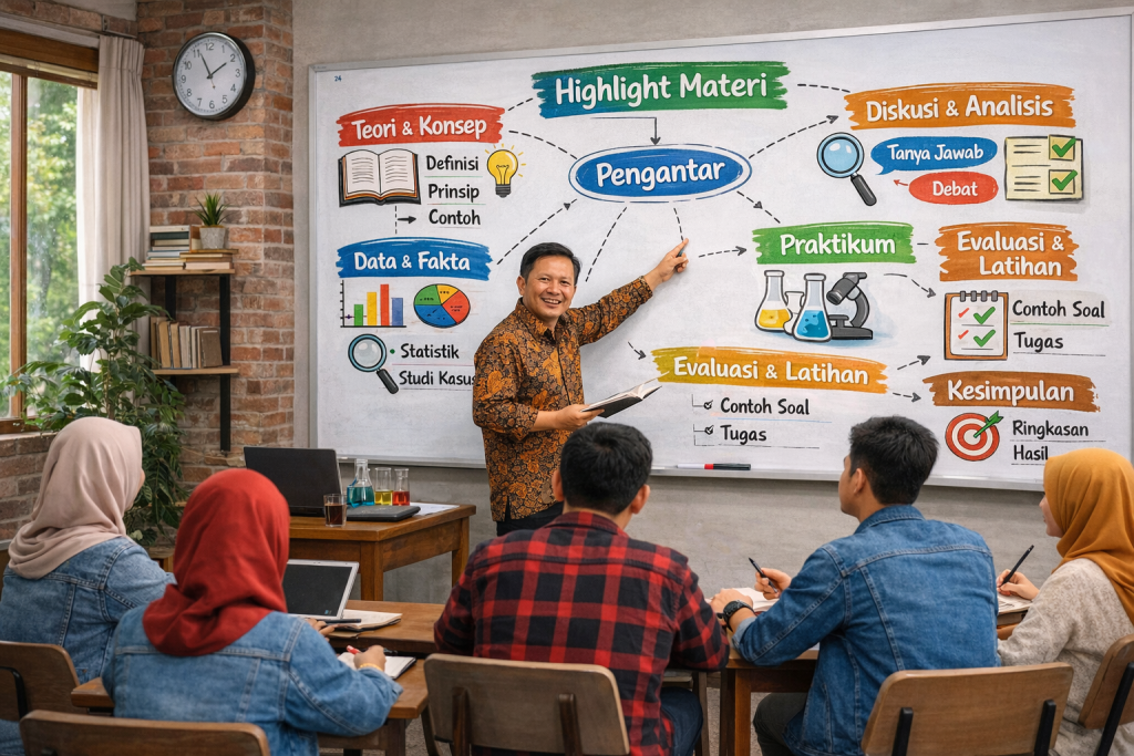 Highlight Materi