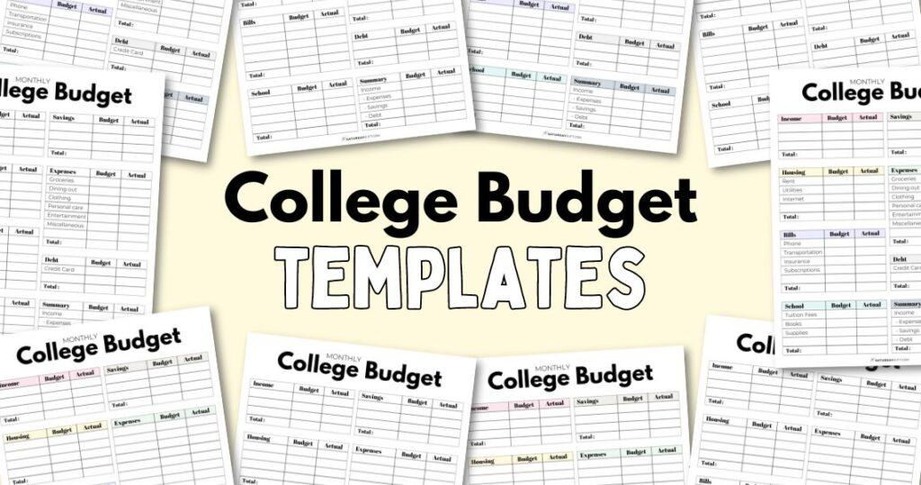 Student Budgets Planner