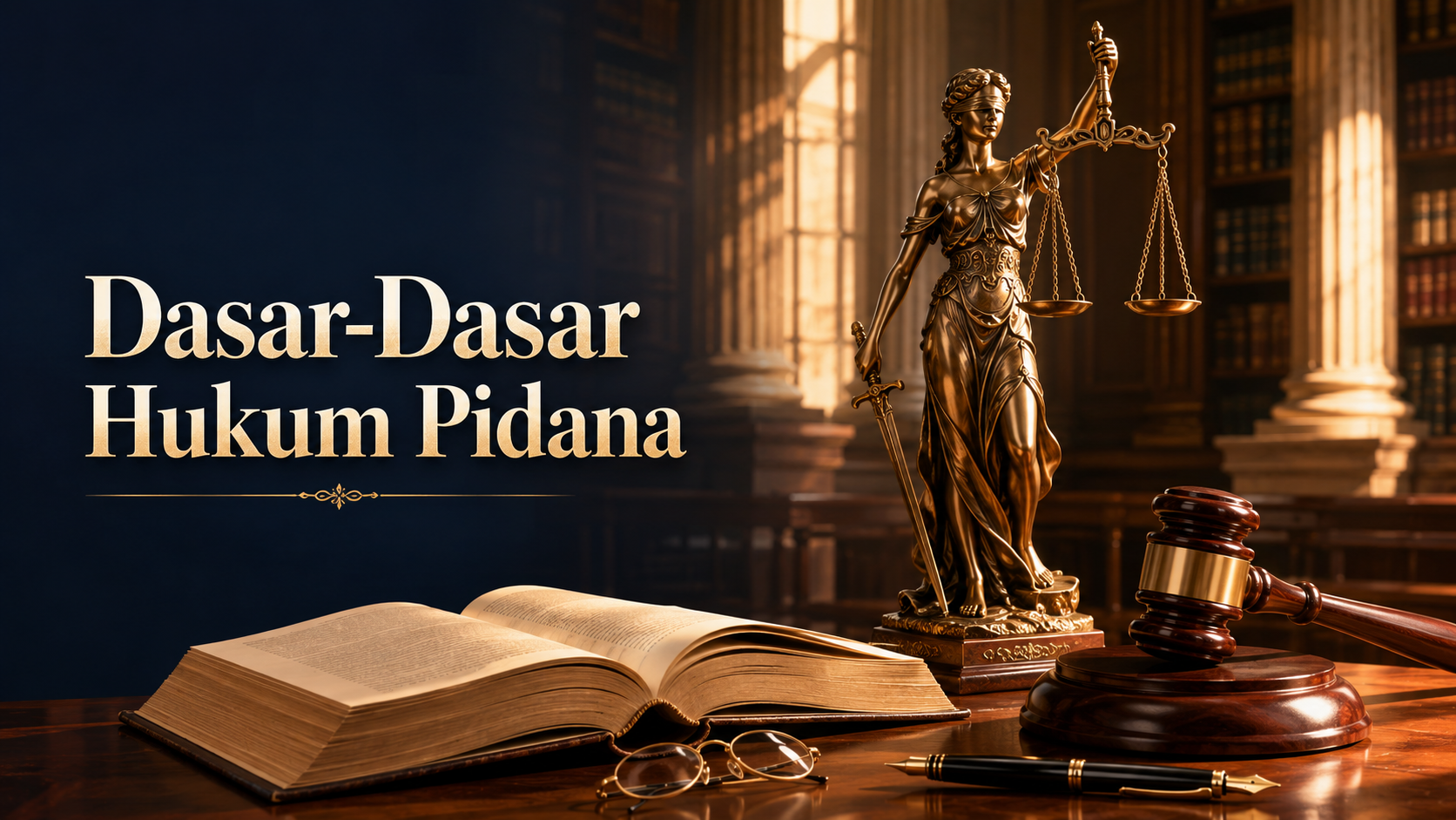 Dasar-Dasar Hukum Pidana