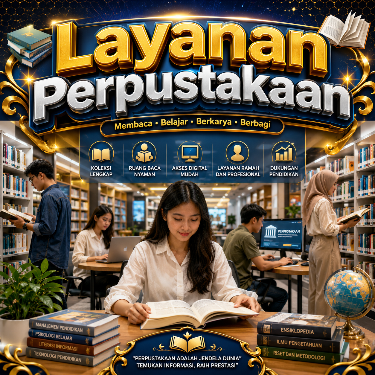 Layanan perpustakaan