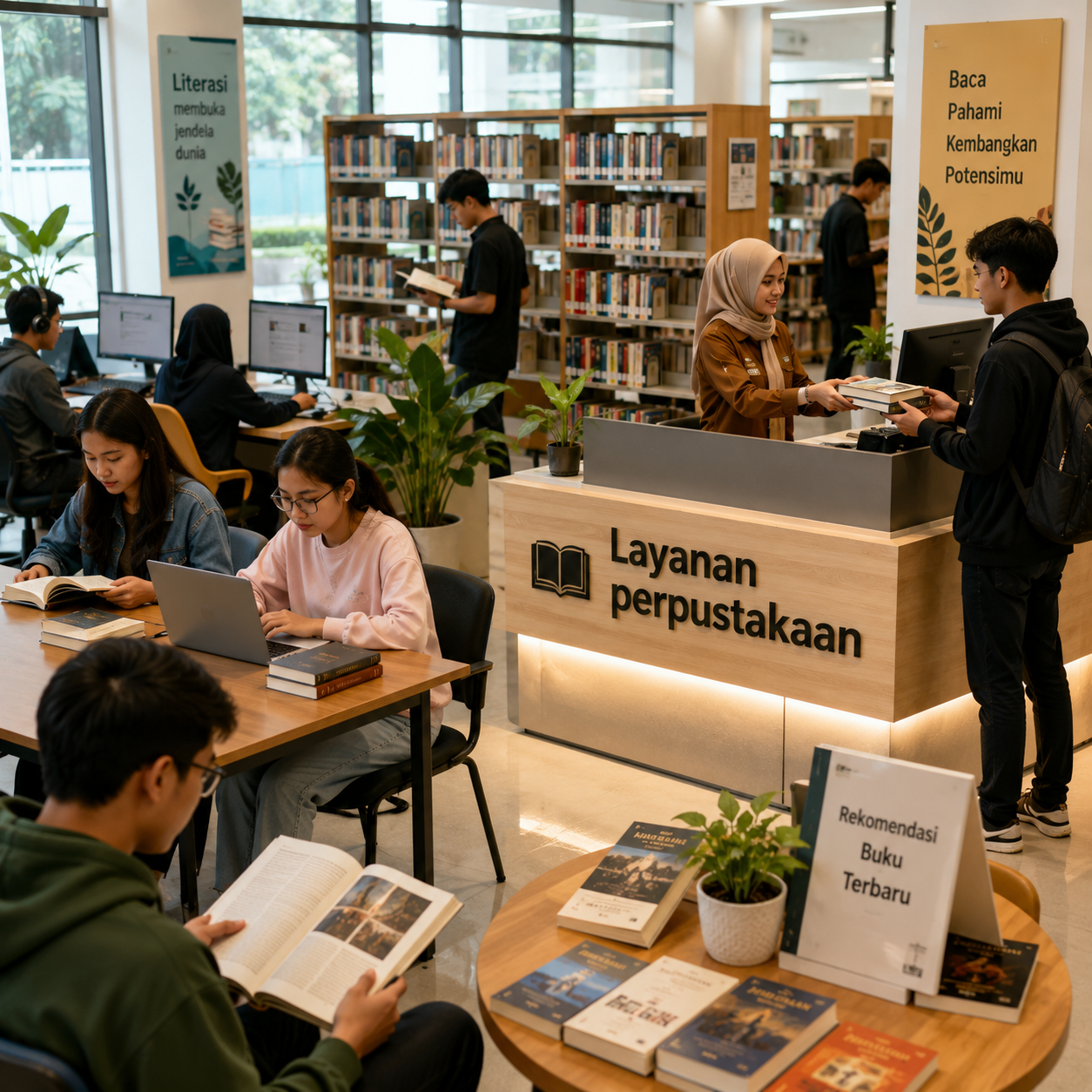 Layanan perpustakaan