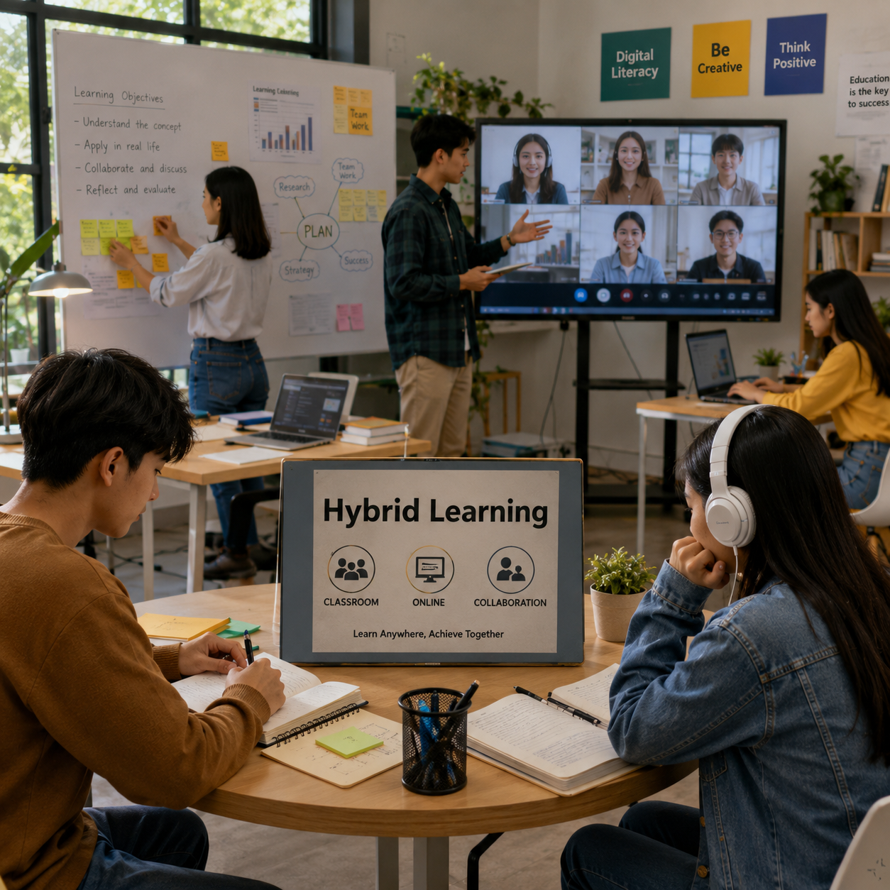 Hybrid Learning